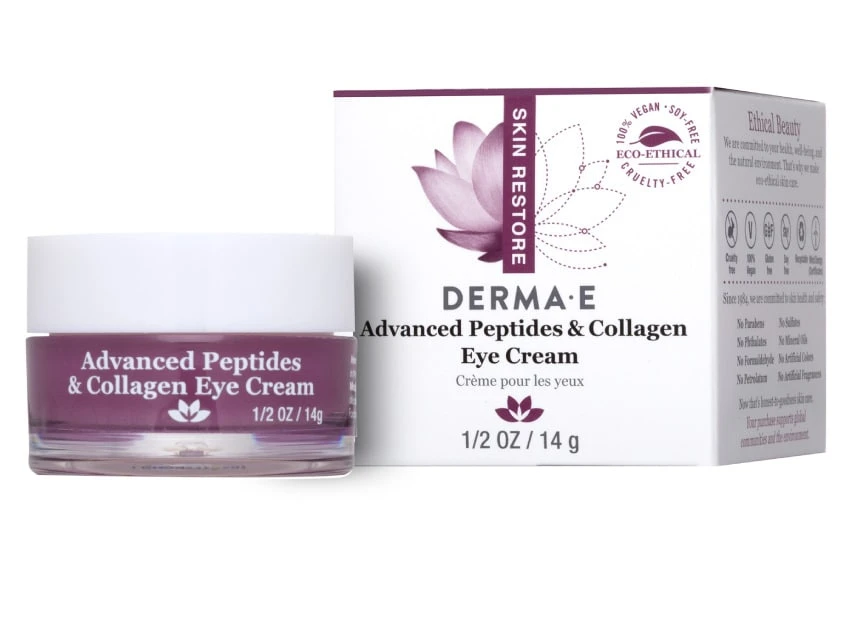 Derma E Skin Restore Advanced Peptides & Collagen Eye Cream 1 Derma E Skin Restore Advanced Peptides & Collagen Eye Cream