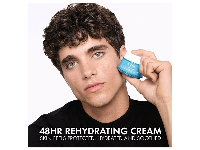 Vichy Aqualia Thermal 48HR Rehydrating Face Cream - Fragrance Free 5 Vichy Aqualia Thermal 48HR Rehydrating Face Cream - Fragrance Free - Image 5