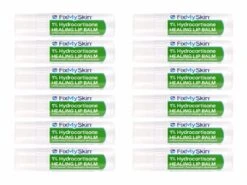 FixMySkin 1% Hydrocortisone Healing Lip Balm – Unflavored – Pack Of 12