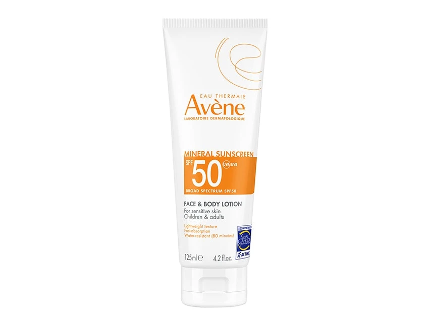 Avène Avene Mineral Sunscreen Broad Spectrum SPF 50 Face & Body Lotion 1 Avène Avene Mineral Sunscreen Broad Spectrum SPF 50 Face & Body Lotion